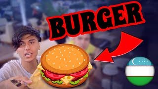 UZBEKISTONDA BUNAQA BURGER KO'RMADIM