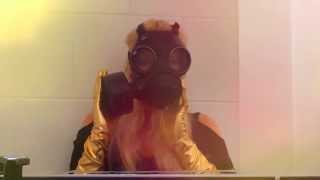 Gasmask♦ Rubber Breathing♦Golden Gloves [[ASMR]]