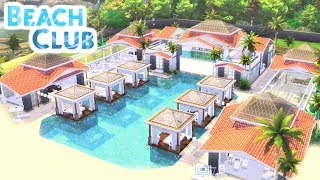 SEASONS BEACH CLUB | Sims 4 Speed Build
