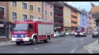 RW + neues TLF 4000 + LF 8 + GW Dekon-P + Versorgungs-LKW FEUERWEHR MARKTREDWITZ