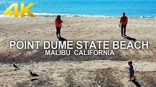 4K 60FPS | WALKING TOUR | LOS ANGELES - Point Dume State Beach, Malibu, California