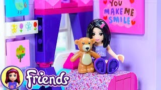 Lego Friends Little Emma's Toddler Room - Girls Bedroom Renovation Custom DIY Craft