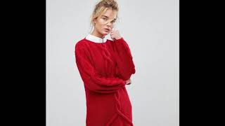 Свитер с Косами Спицами для Женщин - 2019 / Knit Sweater for Women