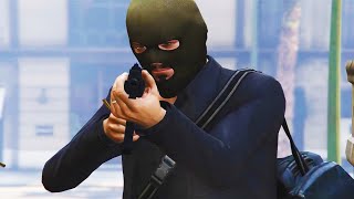 GTA 5 - Ограбление банка╽Bank robbery [ROCKSTAR EDITOR CINEMATIC]