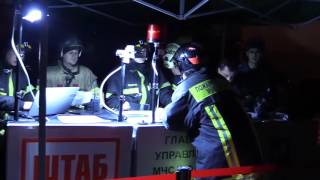 Пожар в складском здании в районе «Гольяново» г. Москвы