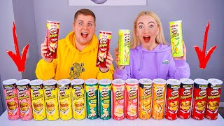 не выбирай ЧИПСЫ PRINGLES СЛАЙМ ЧЕЛЛЕНДЖ ? Лизун из случайных ингредиентов / Slime Challenge