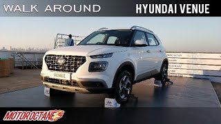 Hyundai Venue | Hindi Walkaround Review | MotorOctane