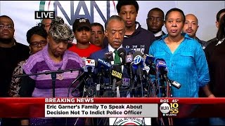 Rev. Sharpton Joins Family Of Eric Garner To Discuss Grand Jury Decision