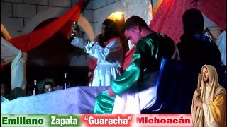 Ultima Cena Semana Santa 2017 y Lavado de Pies en Emiliano Zapata Guaracha Michoacan