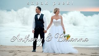 Anthony + Brianna Wedding Preview at Salt Creek Beach