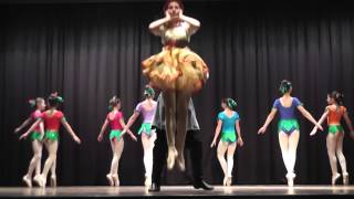 Rotkäpchen und der böse Wolf aus dem Ballett Dornröschen, Tanzschule "Natalie", 06.07.2014