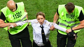 15-day jail sentence for Pussy Riot activists after world cup pitch invasion