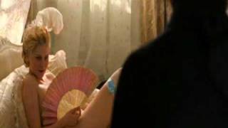 Scena d'amore tra Marie Antoinette e il Conte di Fersen