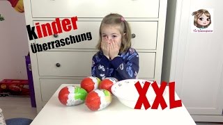 MAXI KINDER ÜBERRASCHUNGSEIER - Mit den Schlümpfen | Ü-Eier Unboxing | Surprise Eggs XXL Smurfs