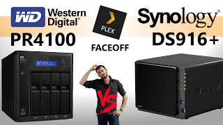 The Synology DS916+ vs WD My Cloud Pro PR4100 - The Synology V WD Plex NAS Comparison