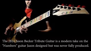 Carvin Guitars Jason Becker's JB24 "Numbers" Signature Model 24 Fret Guitar