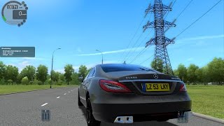 City Car Driving 1.4.0 Mercedes CLS 63 AMG [1080P]