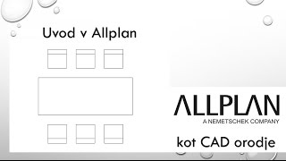 Allplan kot CAD orodje | 01 Uvod v Allplan