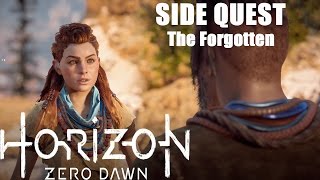 The Forgotten HORIZON ZERO DAWN |  Side Quest | Gameplay Walkthrough [4K HD PS4 PRO]
