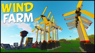 MASSIVE WIND FARM to POWER LASERS! - Eco World Survival #11