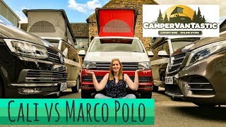 2018 VW California vs 2018 Mercedes Benz Marco Polo - Battle of the Campers