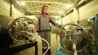 Как заправить криоцилиндр (газификатор)?