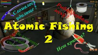 Atom Fishing 2:  ~ Крафт наживок! ~  ~~Синий червь~~