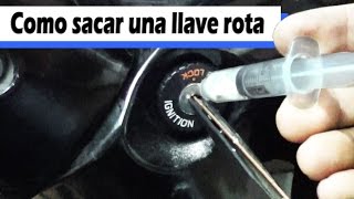 Como sacar una llave partida o rota DIY ● @todoinventostv #43