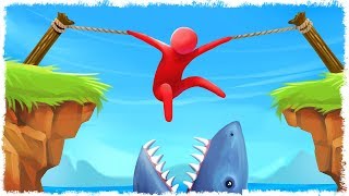 ВЫЖИВЕТ САМЫЙ СИЛЬНЫЙ!!! УГАР В HUMAN: FALL FLAT!!!