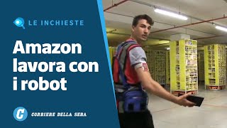 Amazon, nel magazzino dove lavorano solo i robot