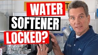 How to UNLOCK Clack WS1 WATER SOFTENER Valve for PROGRAMMING