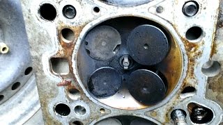 БМВ Е34 замена клапанов разбока ремонт BMW E34