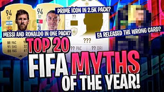 TOP 20 FIFA MYTHS OF THE YEAR!