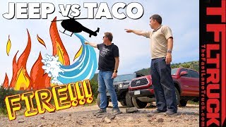 Compared: Toyota Tacoma vs Jeep Wrangler vs Pennsylvania Gulch Off-Road Review