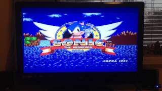 Sega Mega Drive/Genesis with SCART connector