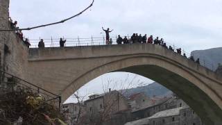 Mostar-Skok u Neretvu 03.01.2011.g