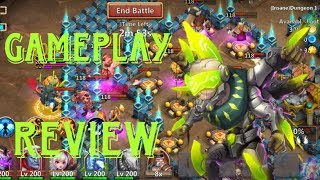 New Skin | Asura | Cyborg Slayer | Gameplay | Review | Castle Clash
