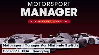 Motorsport Manager for Nintendo Switch - GMA - Season 4 Gameplay