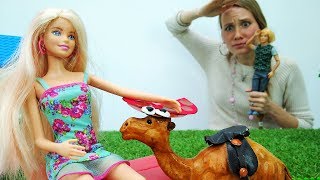Поделки: Божья коровка из бумаги. Игры с Барби