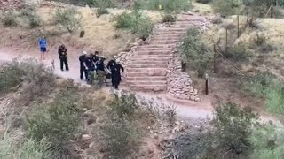 Woman hiking on Camelback Mountain airlifted due to ankle injury