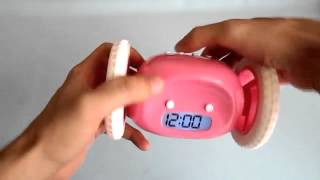 Убегающий будильник  Alarm run Приколяс