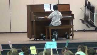 Alan playing "Linus & Lucy"