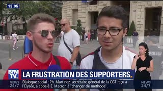Ils voulaient voir les Bleus au Crillon mais leur rêve ne s'exaucera pas