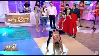 ”Rupe-te, că te cos eu!” Flavia, dans erotic pentru sosia lui Gianluca Vacchi