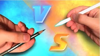 PAPIER VS DIGITAL - Le Duel dessin !