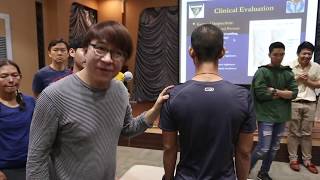 Physical Therapy Training: Spine Examination T spine scoliosis - Biomechanics module 4