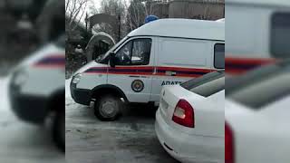 ПОЖАР В АКТОБЕ. ул.Братья Жубановых