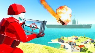 УПРАВЛЯЮ РАКЕТАМИ ЧЕРЕЗ ПЛАНШЕТ! ЭПИЧНЫЕ СРАЖЕНИЯ! | Ravenfield