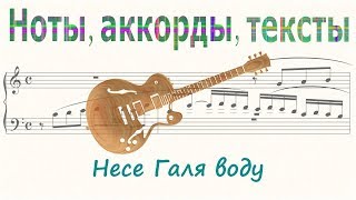 Несе Галя воду
