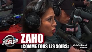 Zaho "Comme tous les soirs" en live #PlanèteRap